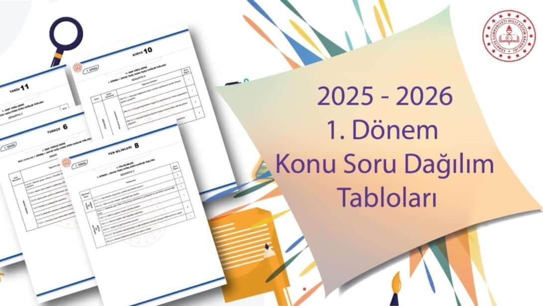 BİRİNCİ DÖNEM ORTAK YAZILI SINAVLARA YÖNELİK 