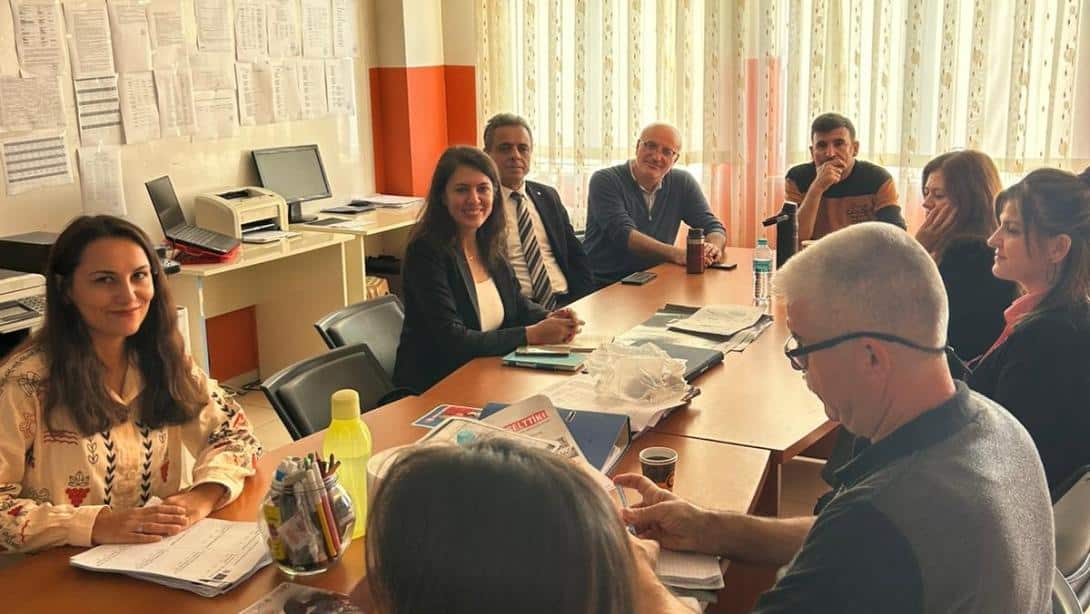 TEKİRDAĞ ÖLÇME DEĞERLENDİRME MERKEZİ MÜDÜRLÜĞÜ OKUL ZİYARETLERİNE DEVAM EDİYOR